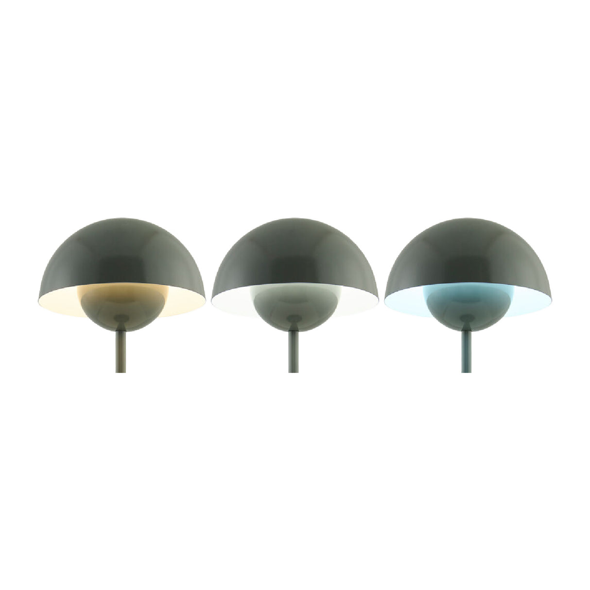 Modern European furniture - Painted Metal Dome Table Lamp - www.oroa.com | Oroa.com