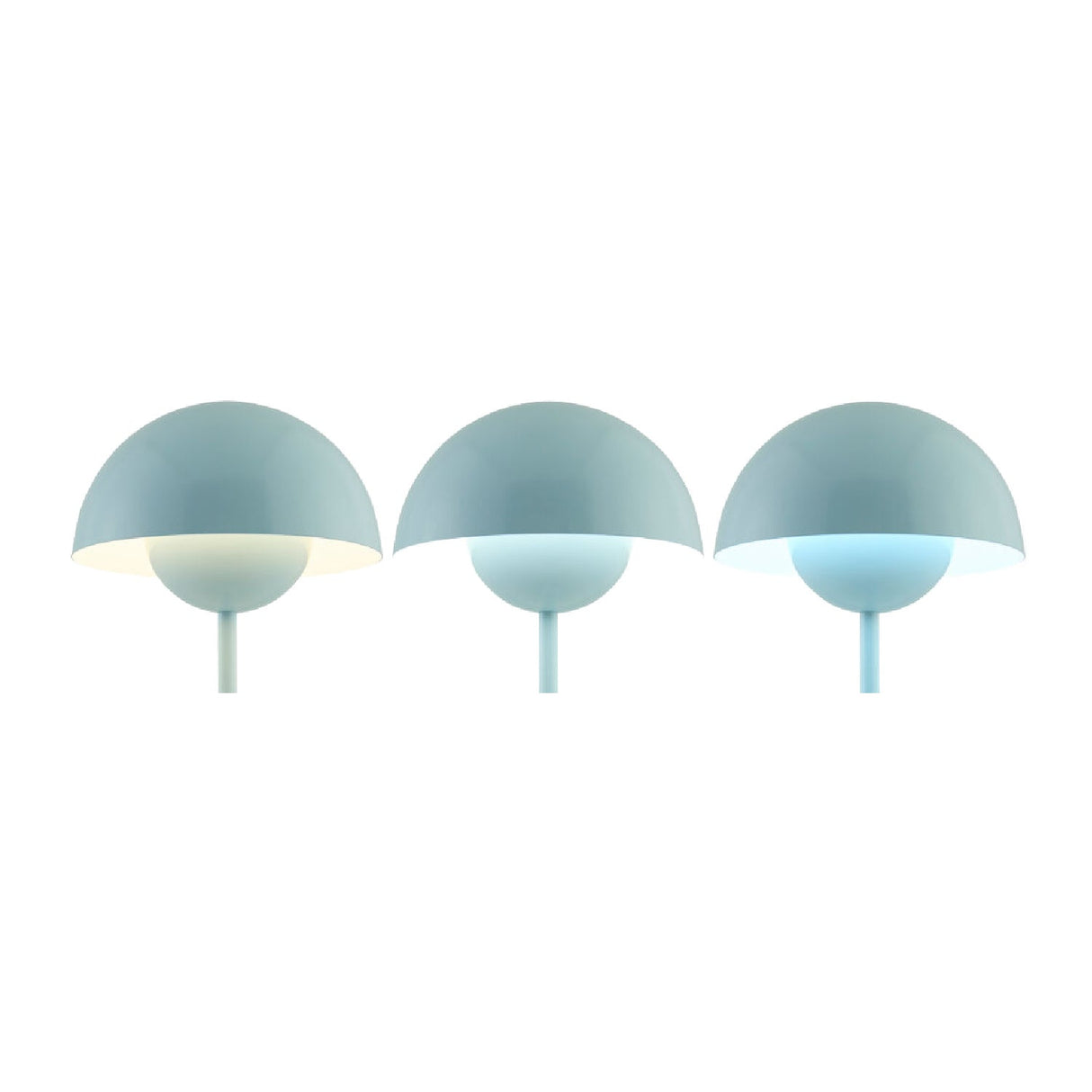 Modern European furniture - Painted Metal Dome Table Lamp - www.oroa.com