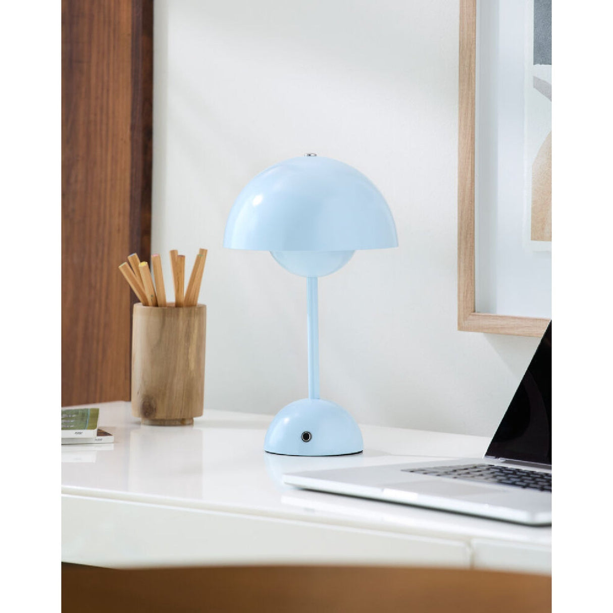 Modern European furniture - Painted Metal Dome Table Lamp - www.oroa.com