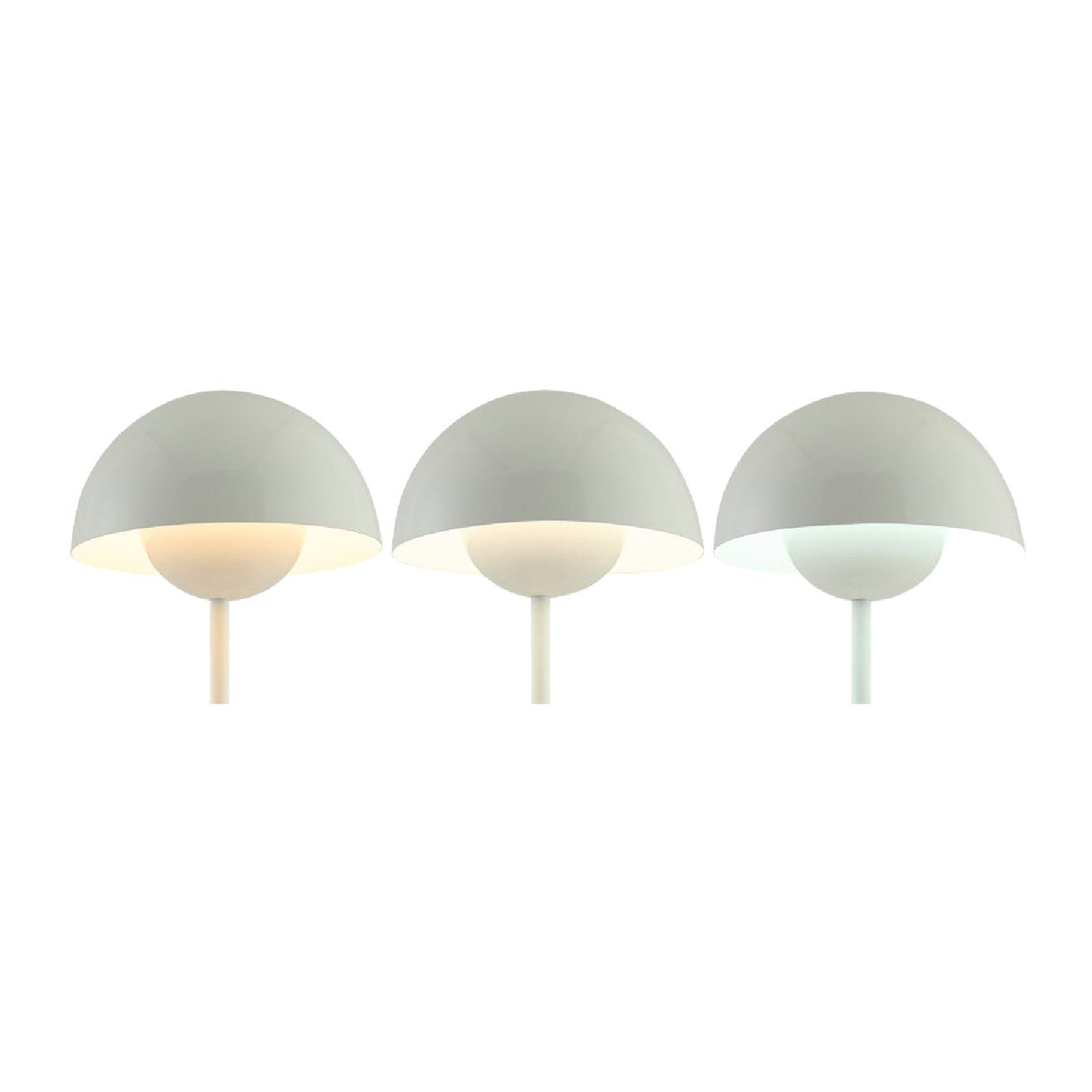 Modern European furniture - Painted Metal Dome Table Lamp - www.oroa.com