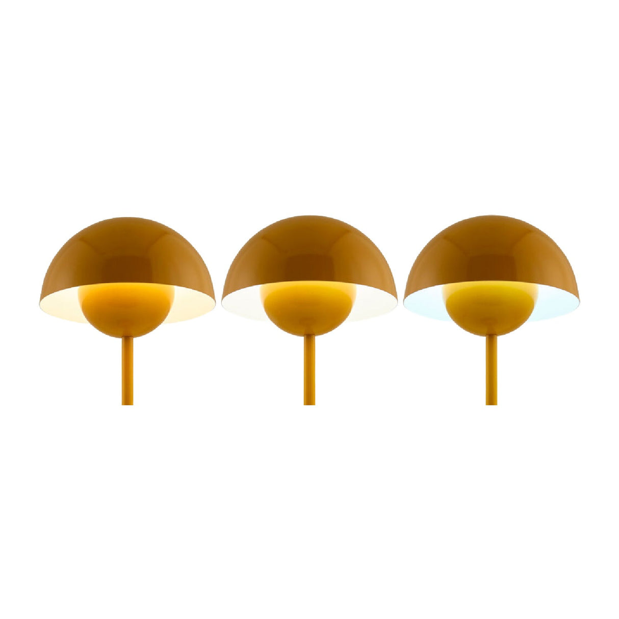 Modern European furniture - Painted Metal Dome Table Lamp - www.oroa.com