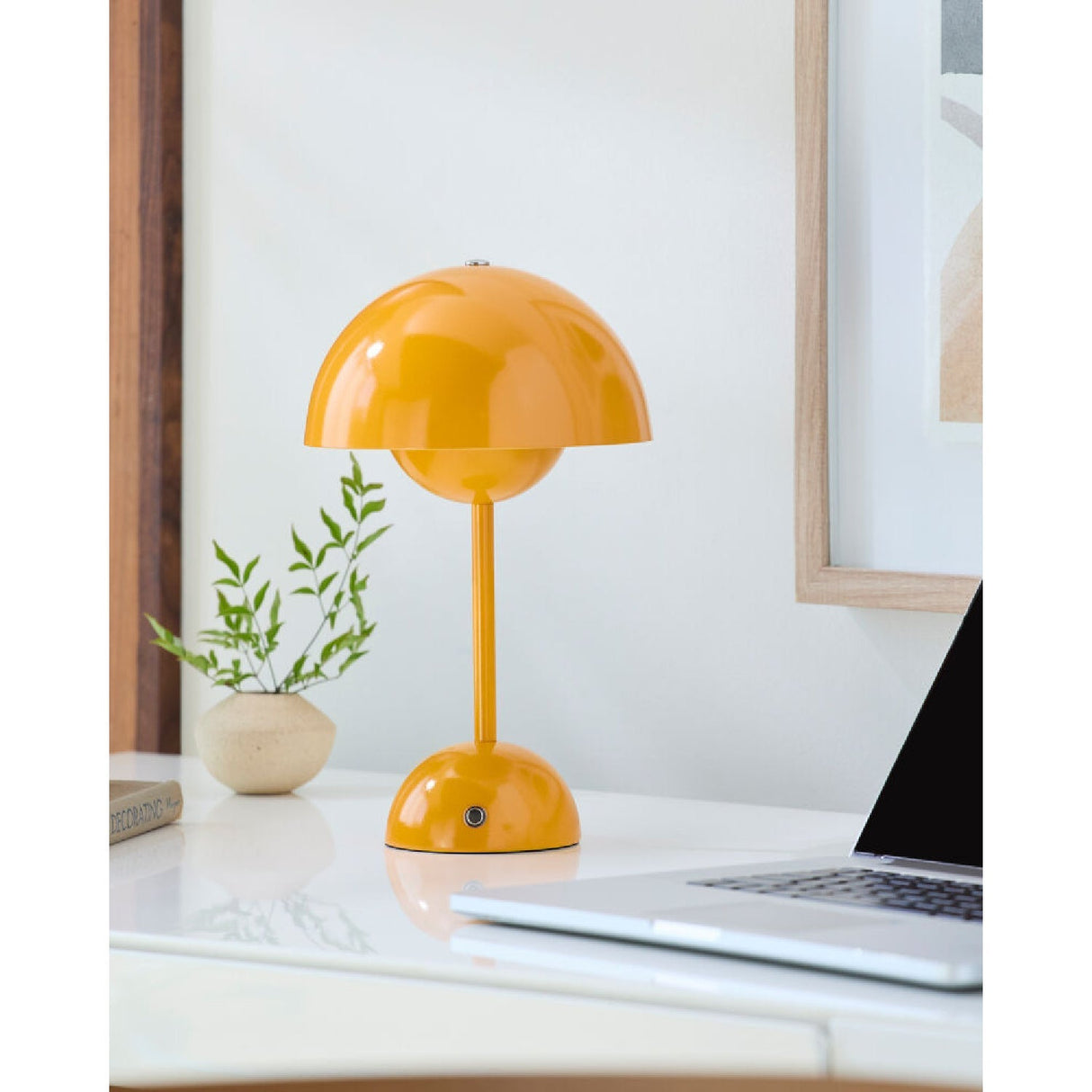 Modern European furniture - Painted Metal Dome Table Lamp - www.oroa.com