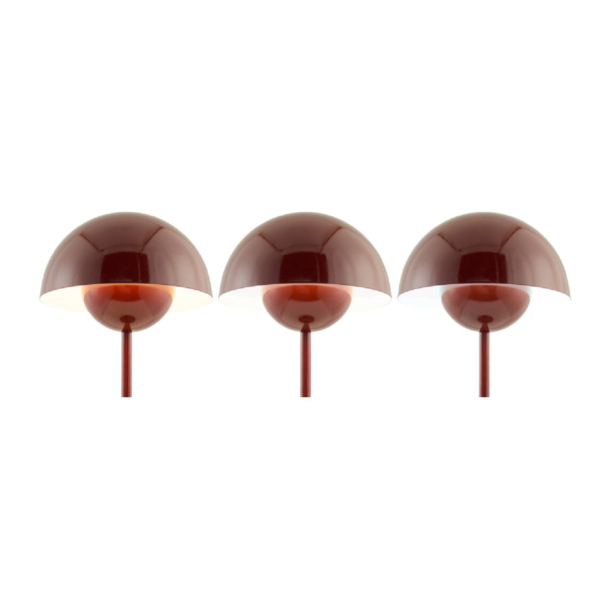 Modern European furniture - Painted Metal Dome Table Lamp - www.oroa.com