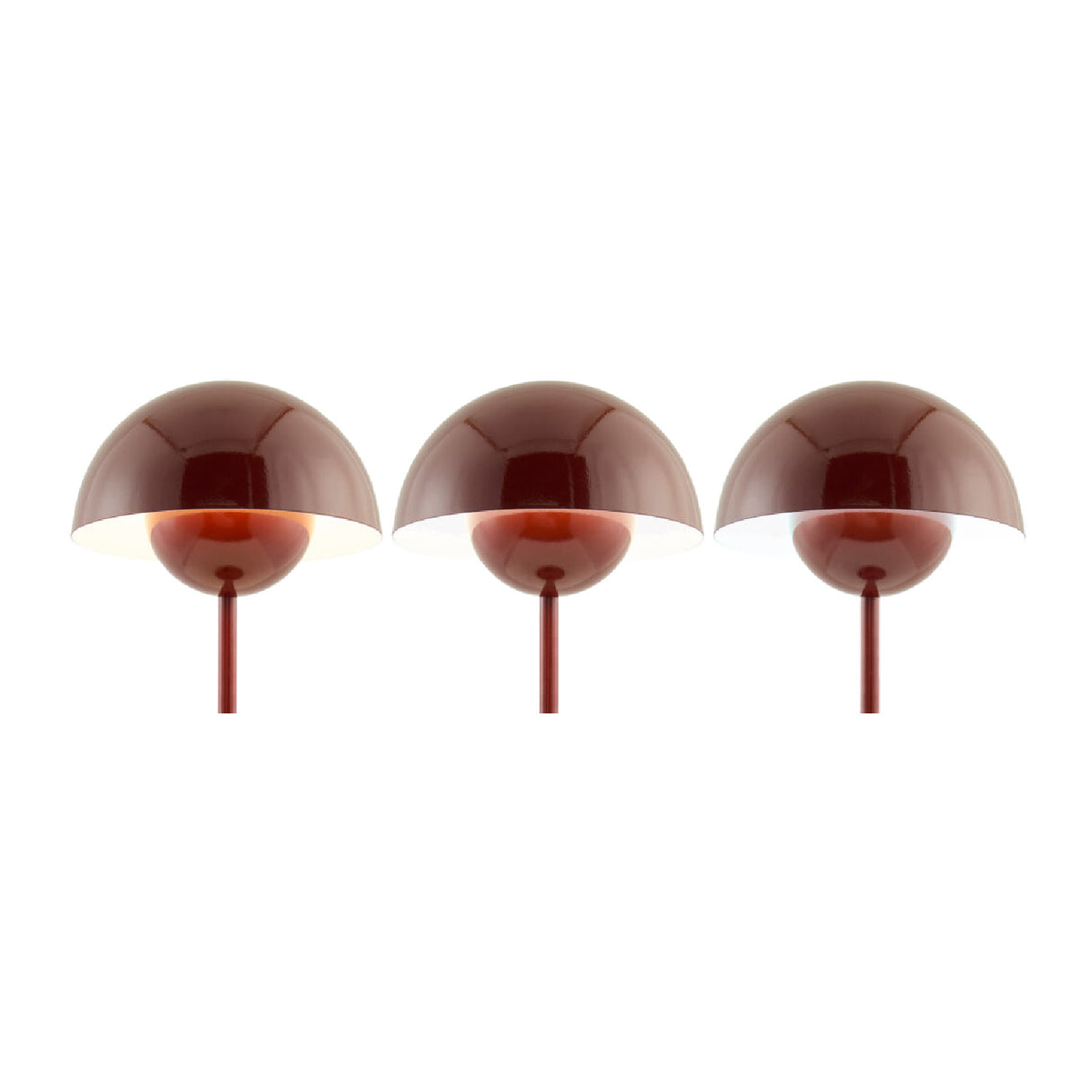 Modern European furniture - Painted Metal Dome Table Lamp - www.oroa.com | Oroa.com