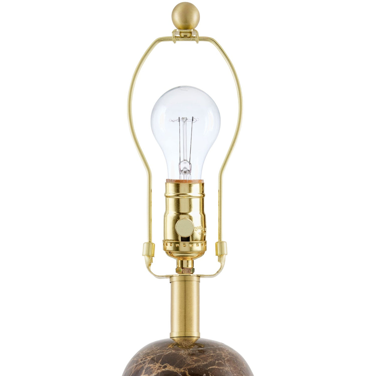 Modern European furniture - Brushed Marble Linen Table Lamp - www.oroa.com