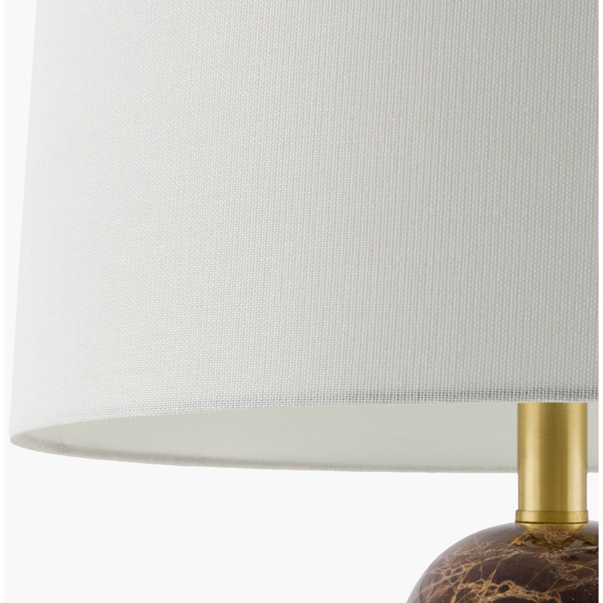 Modern European furniture - Brushed Marble Linen Table Lamp - www.oroa.com