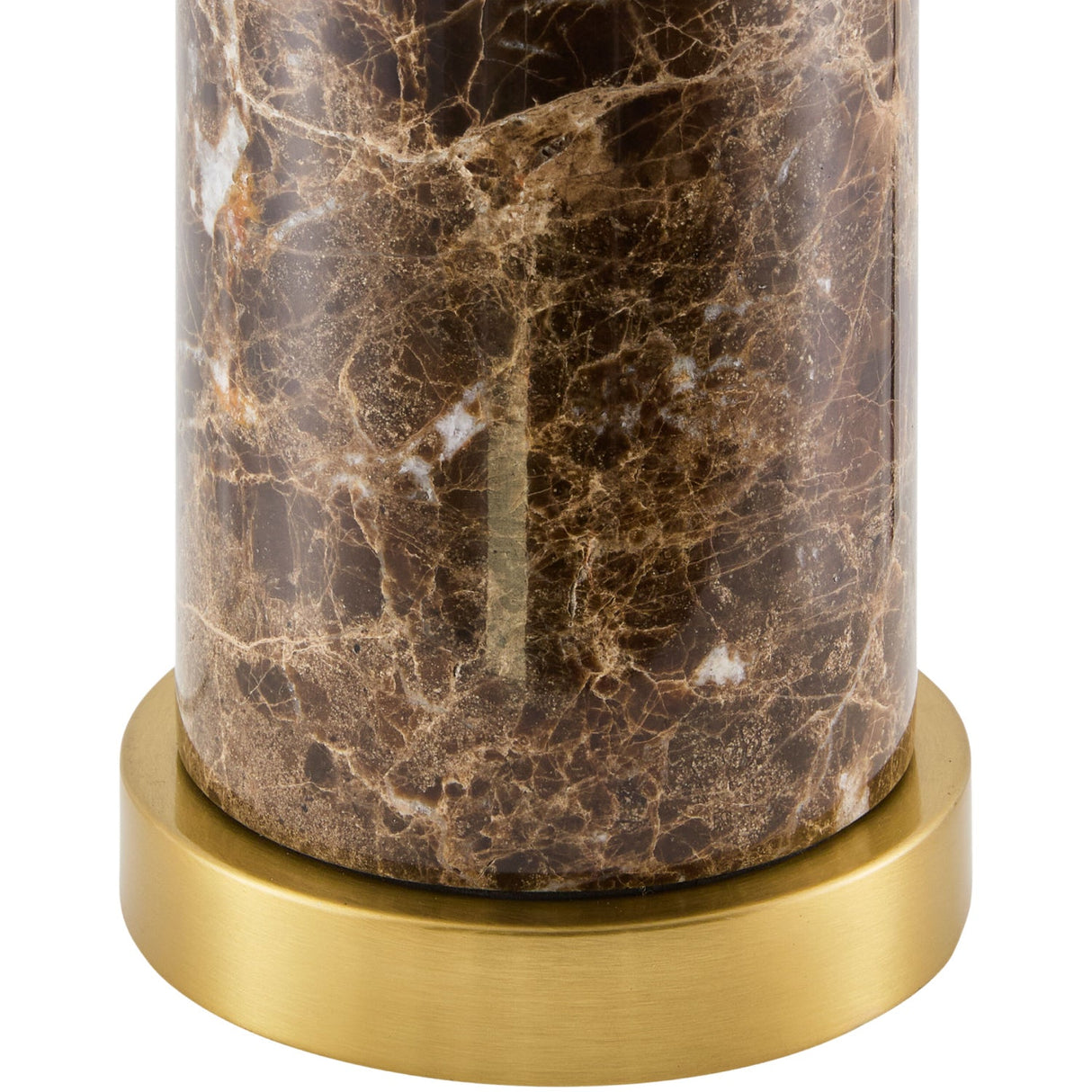 Modern European furniture - Brushed Marble Linen Table Lamp - www.oroa.com