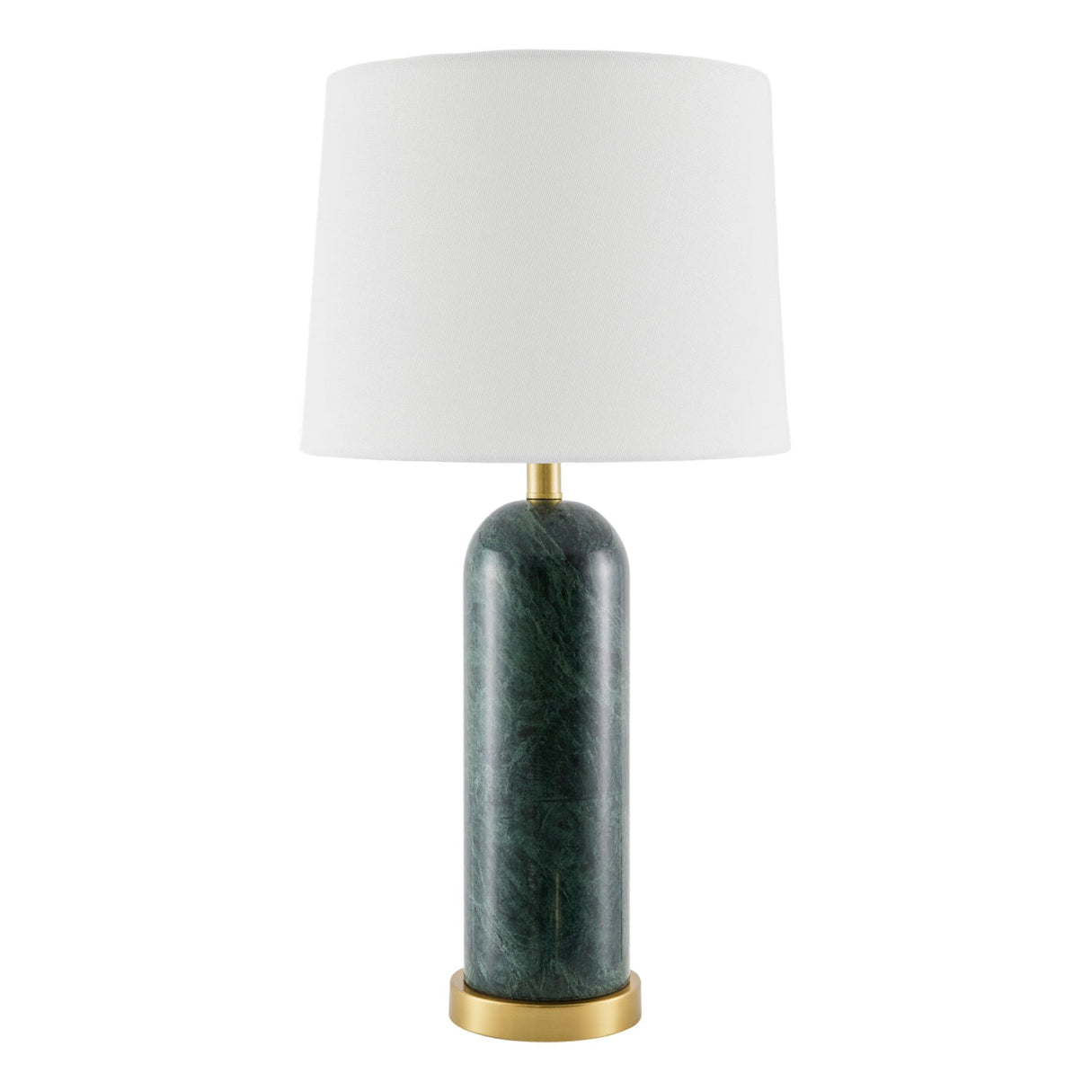 Modern European furniture - Brushed Marble Linen Table Lamp - www.oroa.com