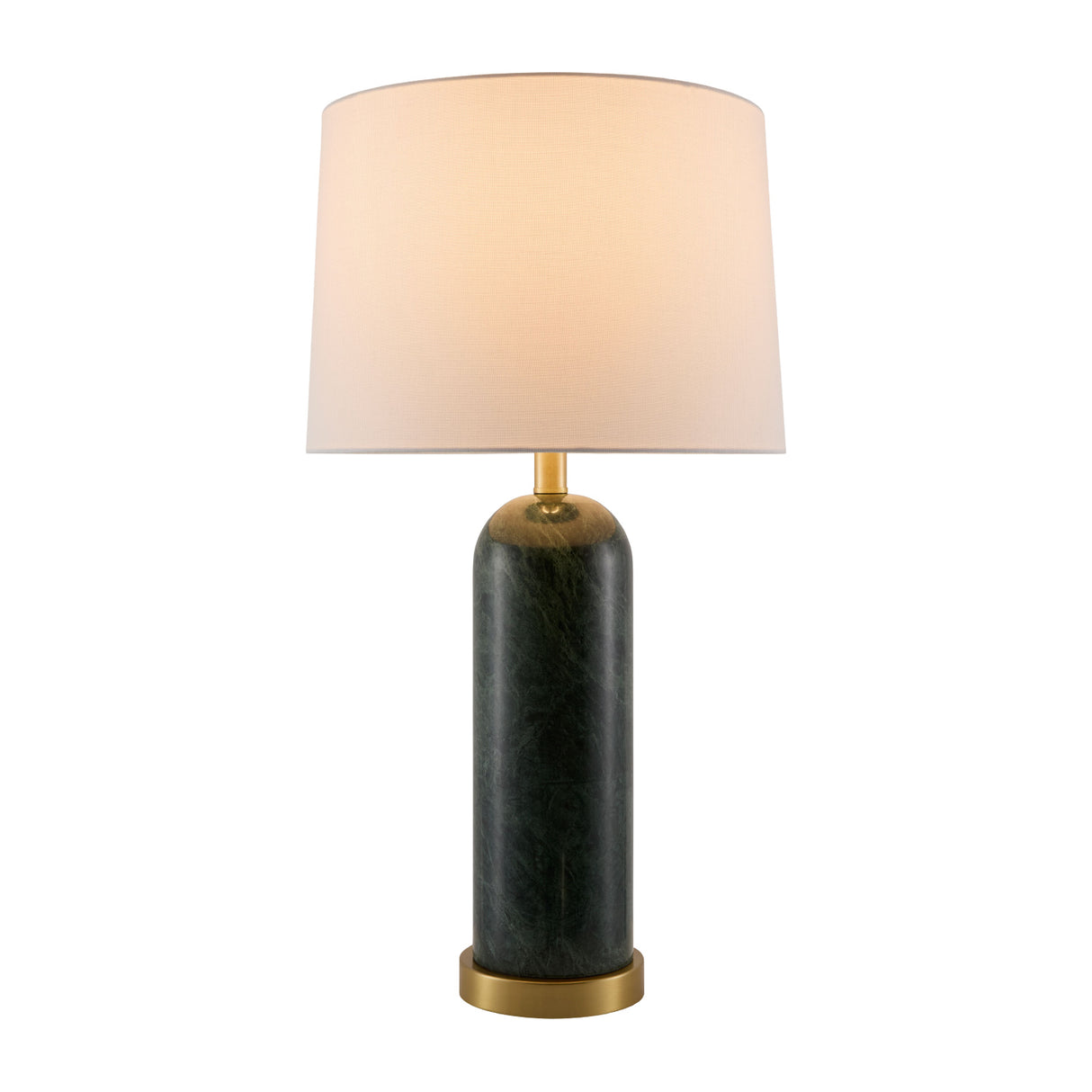 Modern European furniture - Brushed Marble Linen Table Lamp - www.oroa.com