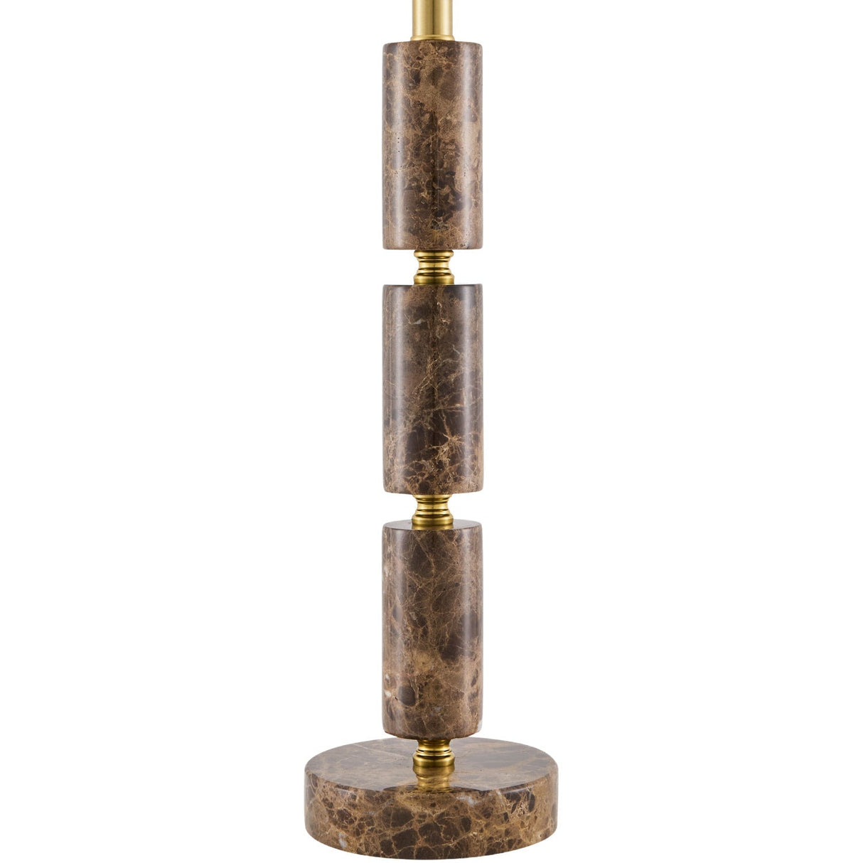 Modern European furniture - Stacked Marble Tube Table Lamp - www.oroa.com