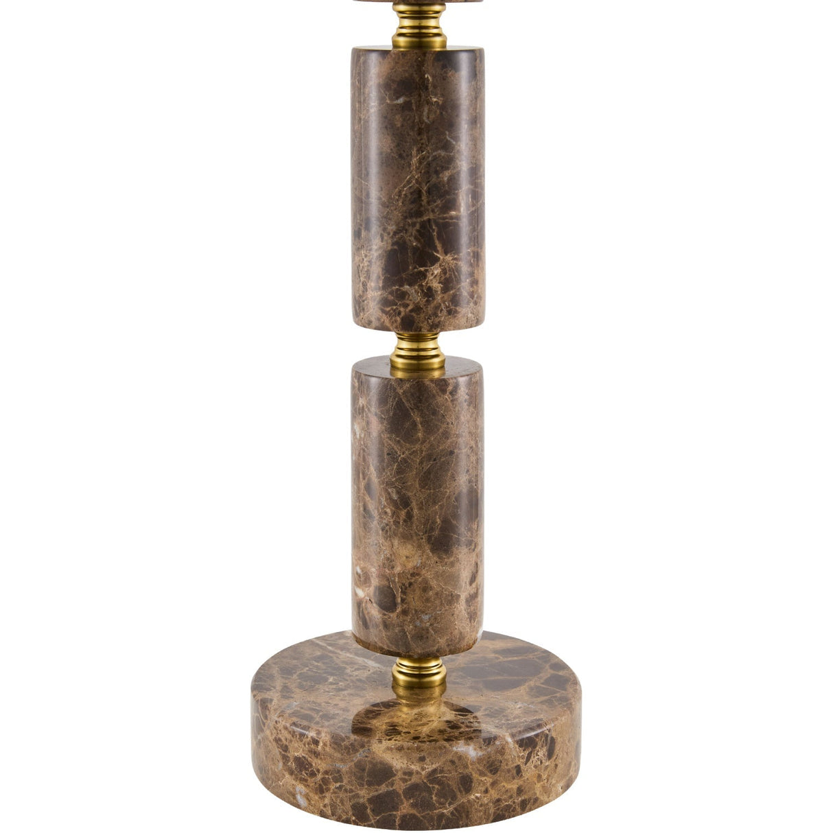 Modern European furniture - Stacked Marble Tube Table Lamp - www.oroa.com