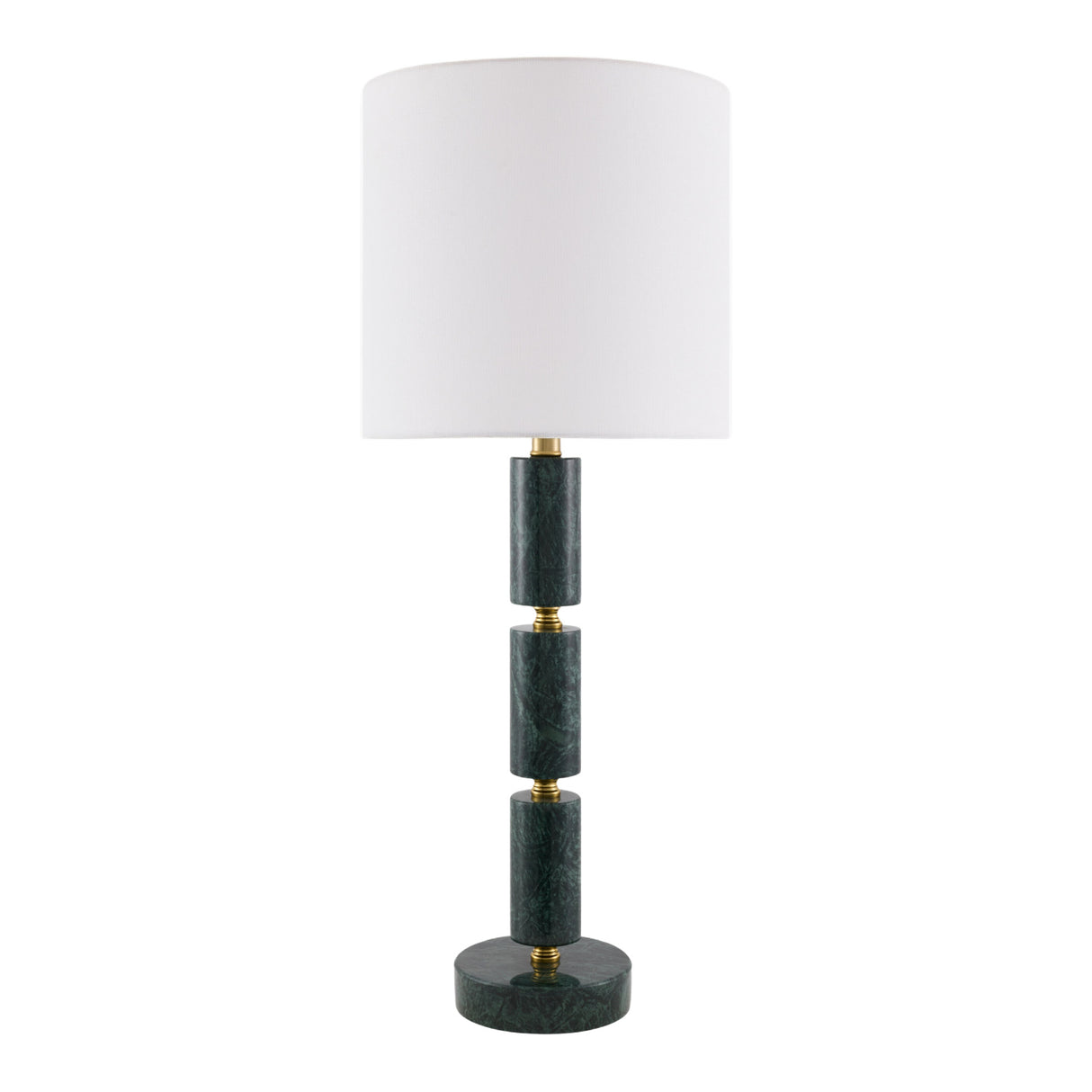 Stacked Marble Tube Table Lamp | Oroa.com
