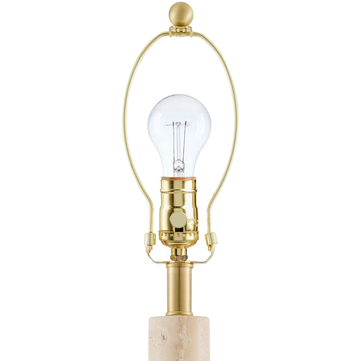 Modern European furniture - Stacked Marble Tube Table Lamp - www.oroa.com