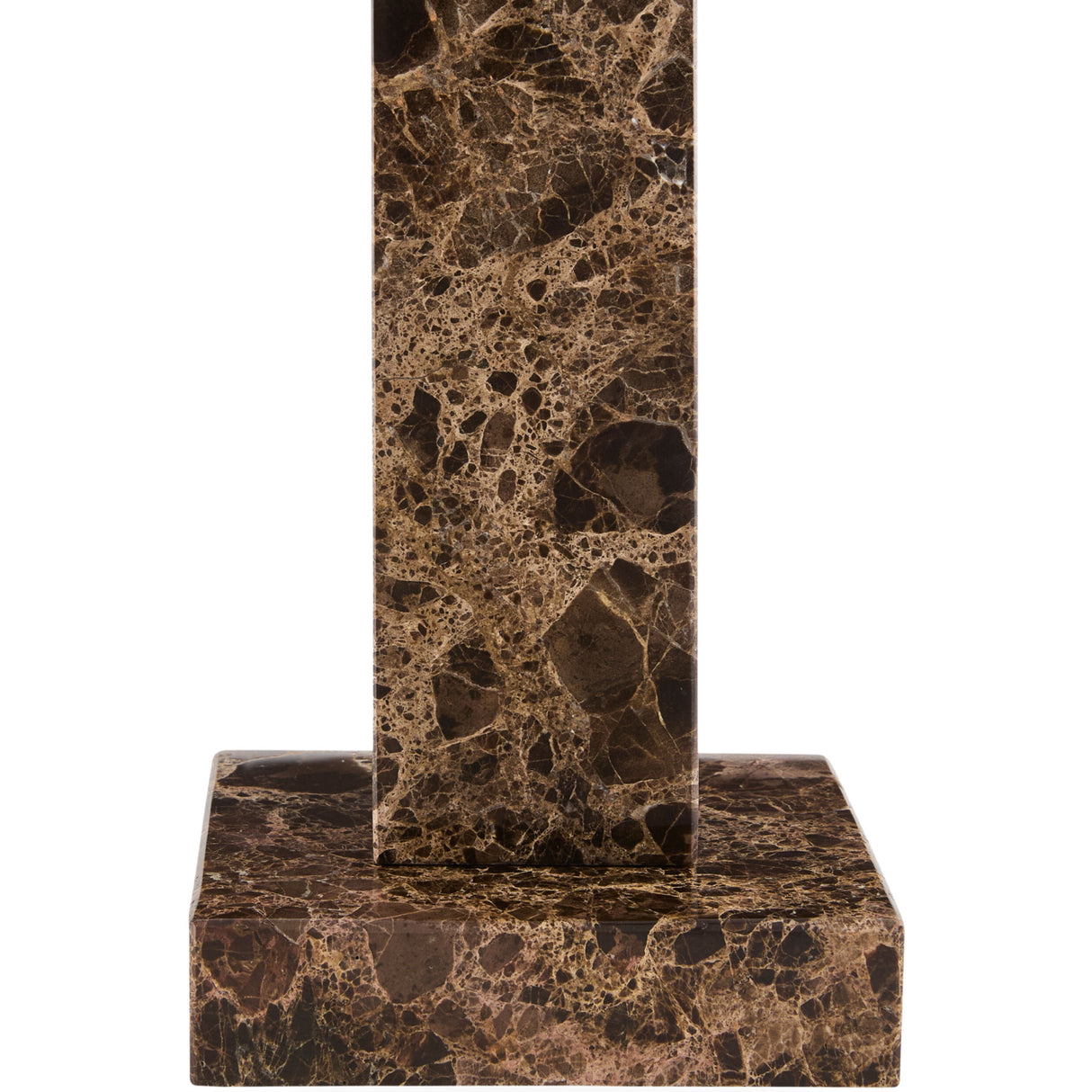 Square Brush Marble Table Lamp | Oroa.com