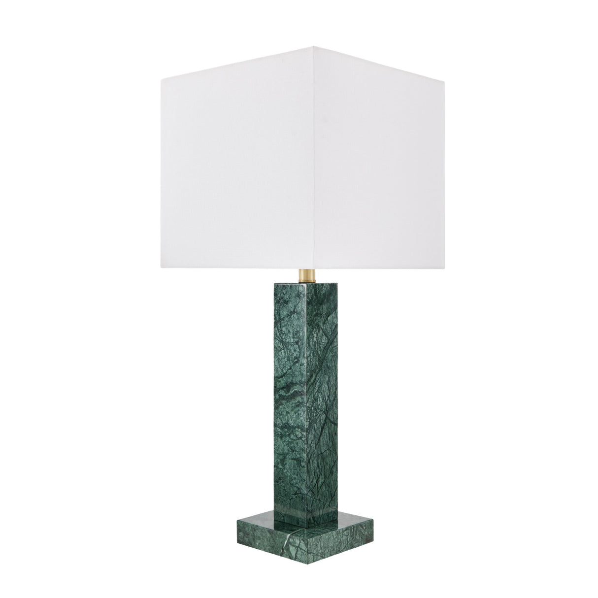 Square Brush Marble Table Lamp | Oroa.com