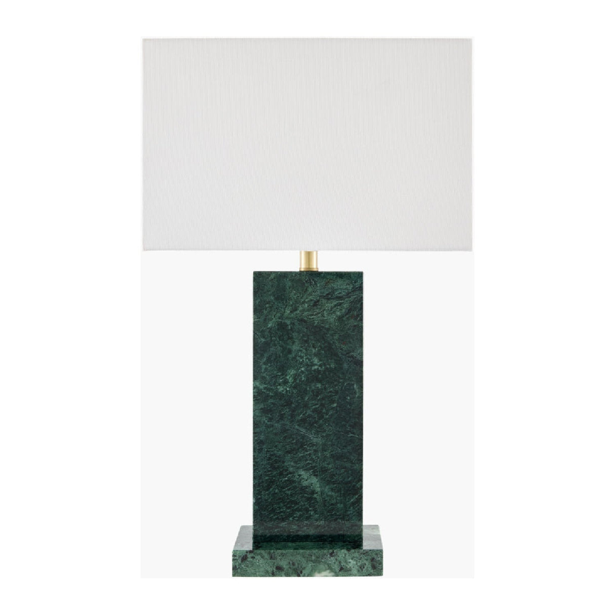 Modern European furniture - Rectangular Brushed Marble Table Lamp - www.oroa.com