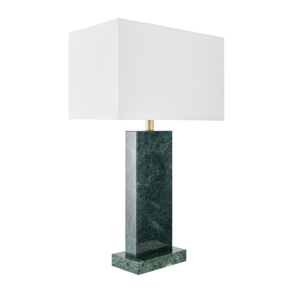 Modern European furniture - Rectangular Brushed Marble Table Lamp - www.oroa.com