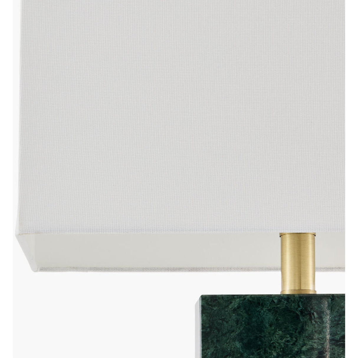 Modern European furniture - Rectangular Brushed Marble Table Lamp - www.oroa.com