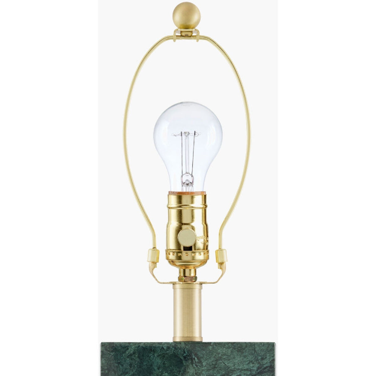 Modern European furniture - Rectangular Brushed Marble Table Lamp - www.oroa.com
