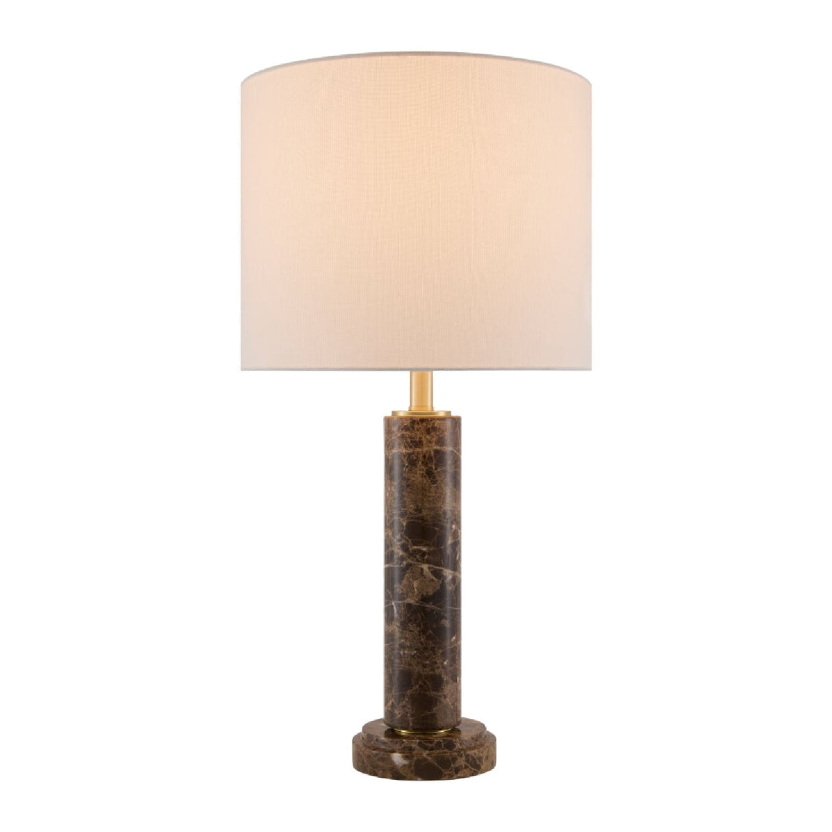 Modern European furniture - Brushed Marble Tube Table Lamp - www.oroa.com
