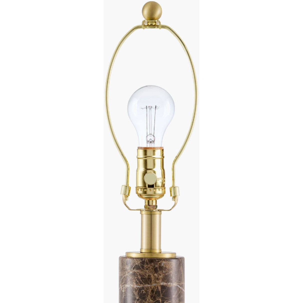 Modern European furniture - Brushed Marble Tube Table Lamp - www.oroa.com