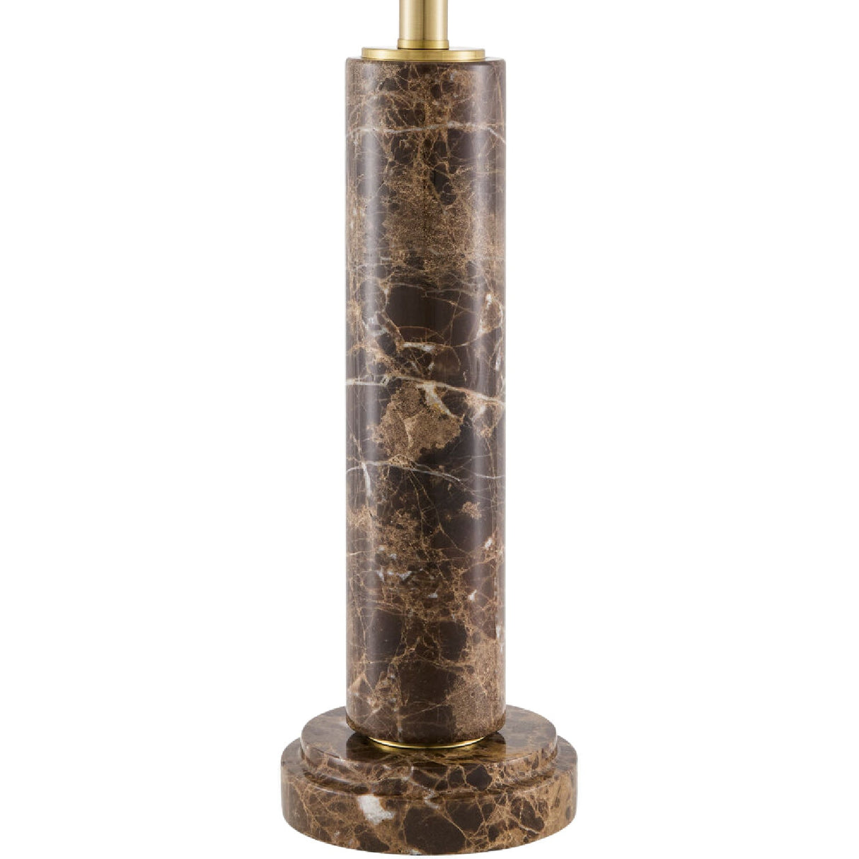 Modern European furniture - Brushed Marble Tube Table Lamp - www.oroa.com
