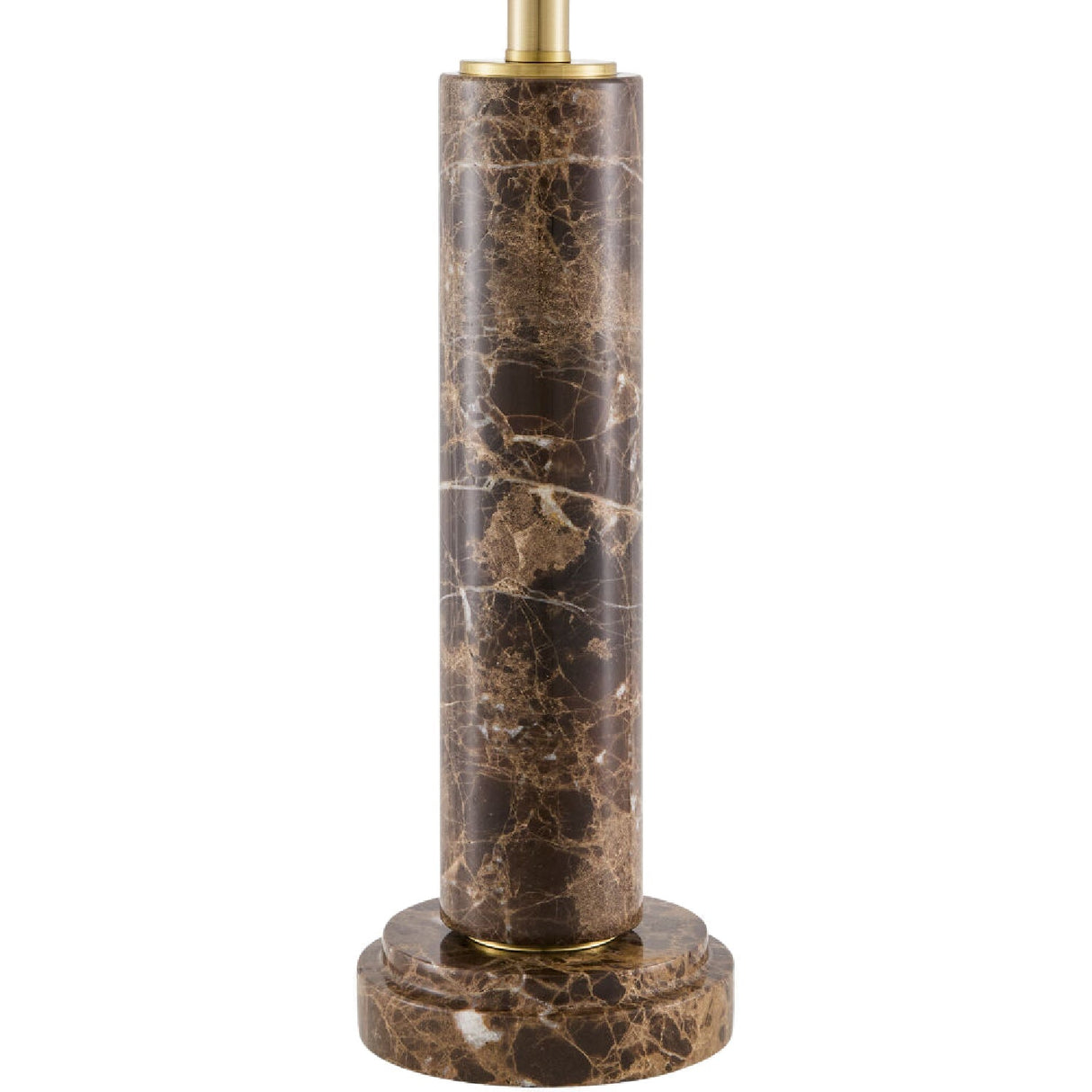 Modern European furniture - Brushed Marble Tube Table Lamp - www.oroa.com