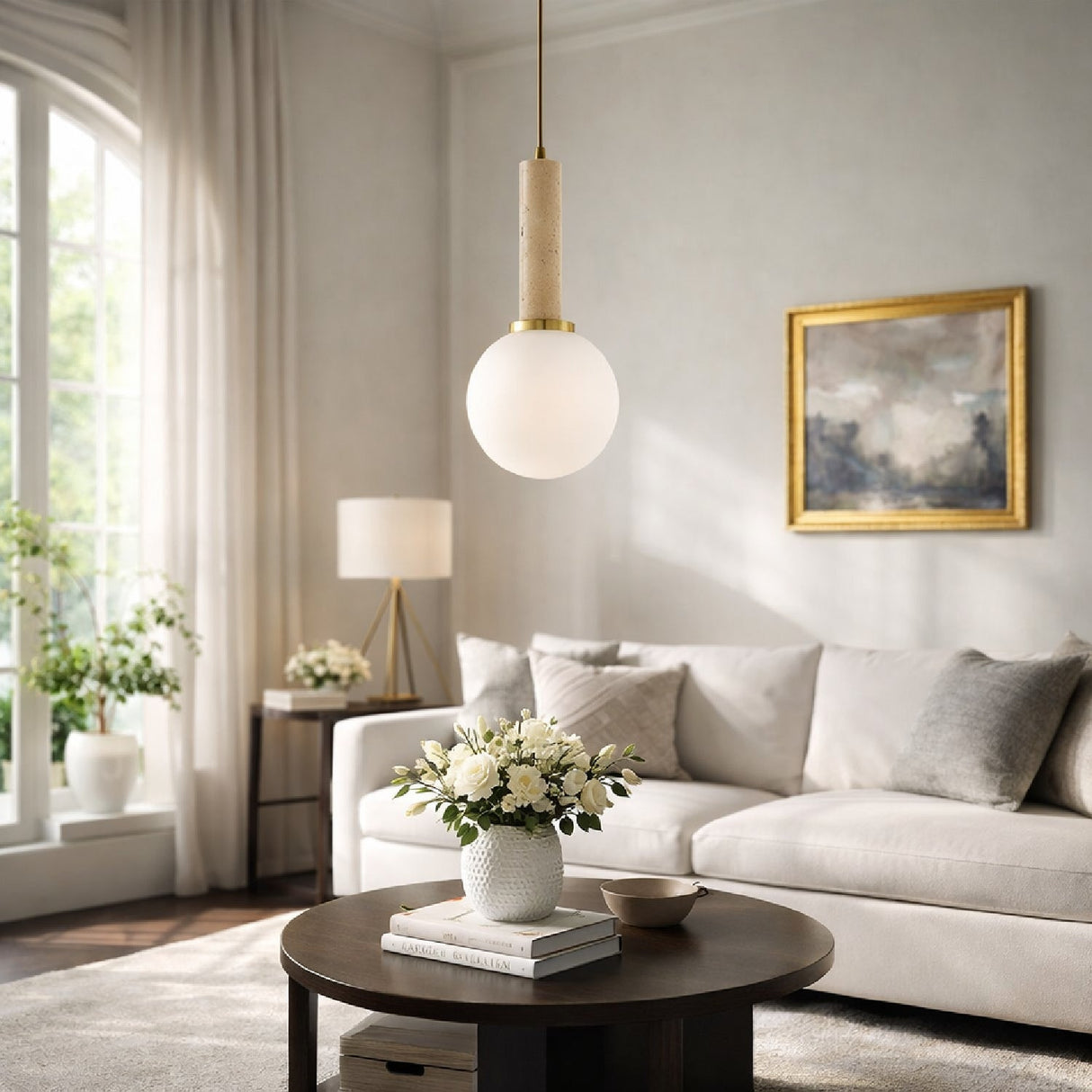 Modern European furniture - Globe Pendant Lamp - www.oroa.com