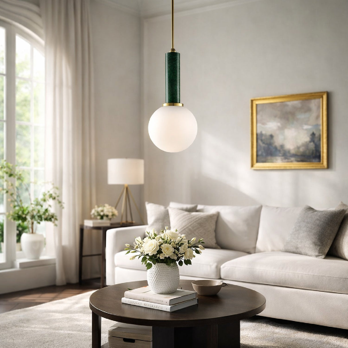 Modern European furniture - Globe Pendant Lamp - www.oroa.com