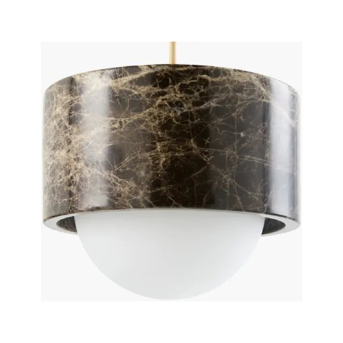 Stone Shade 3-Light Chandelier | Kuda Home Marzia - www.oroa.com