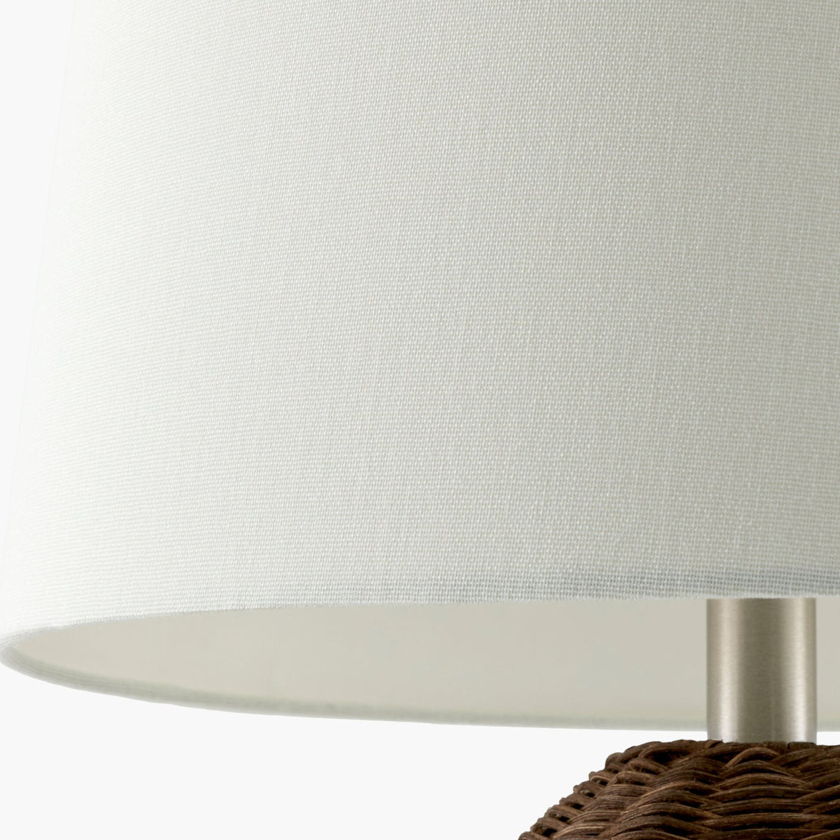 Modern European furniture - Painted Brown Rattan Table Lamp - www.oroa.com