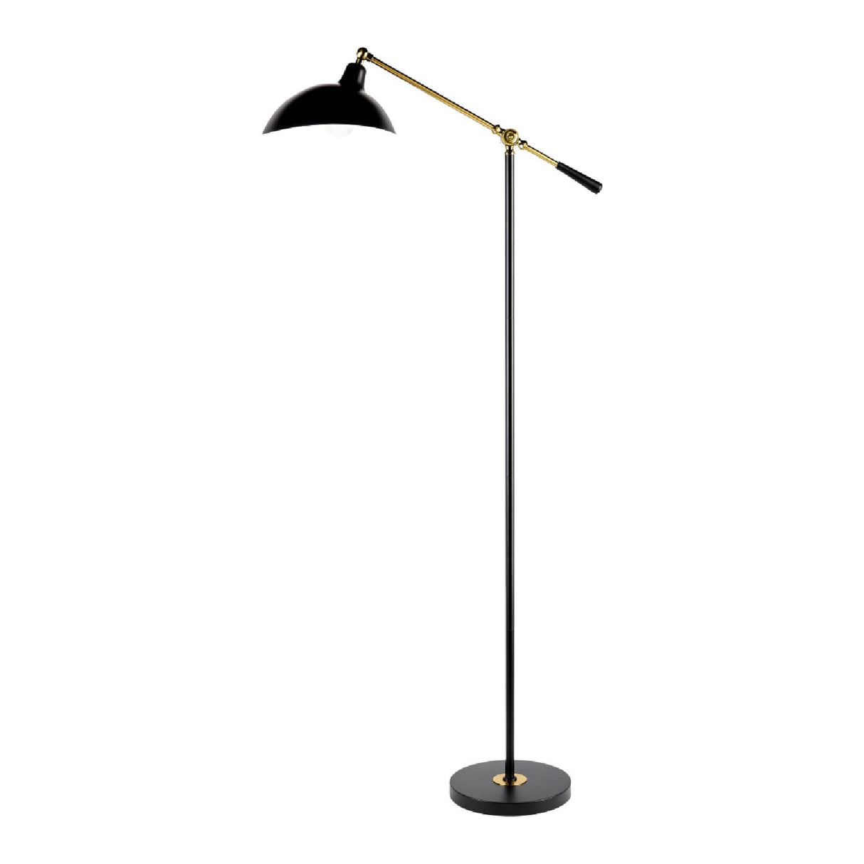 Modern European furniture - Black Metal Accent Floor Lamp - www.oroa.com