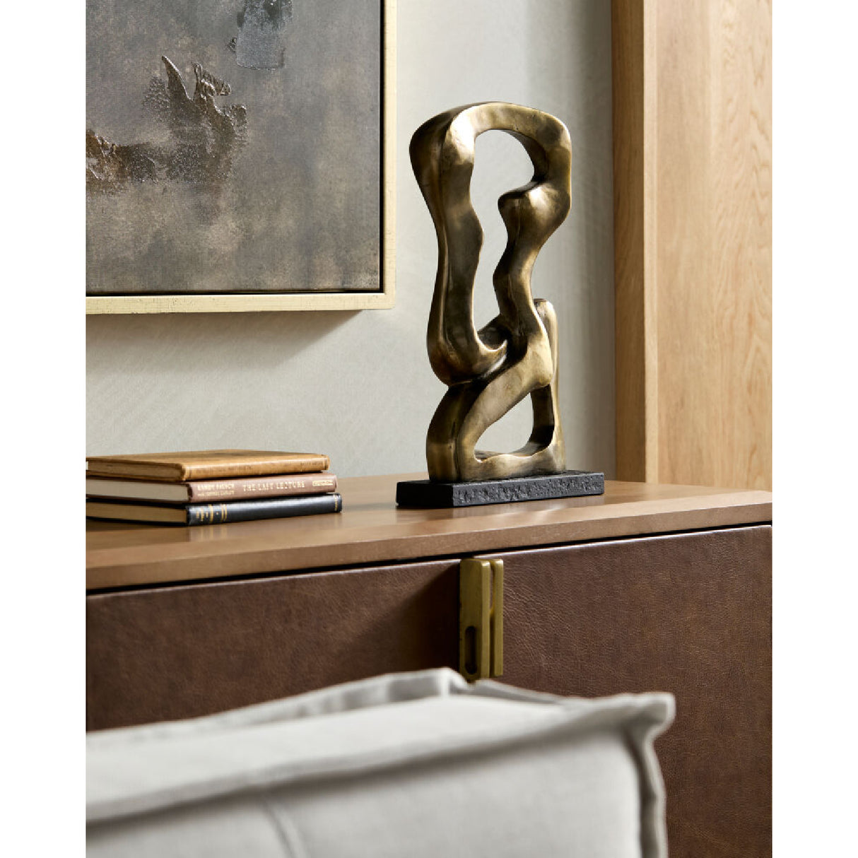 Modern European furniture - Antiqued Iron Decorative Sculpture - www.oroa.com