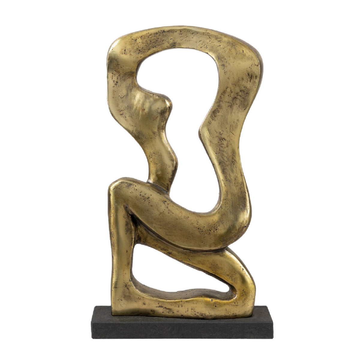 Modern European furniture - Antiqued Iron Decorative Sculpture - www.oroa.com