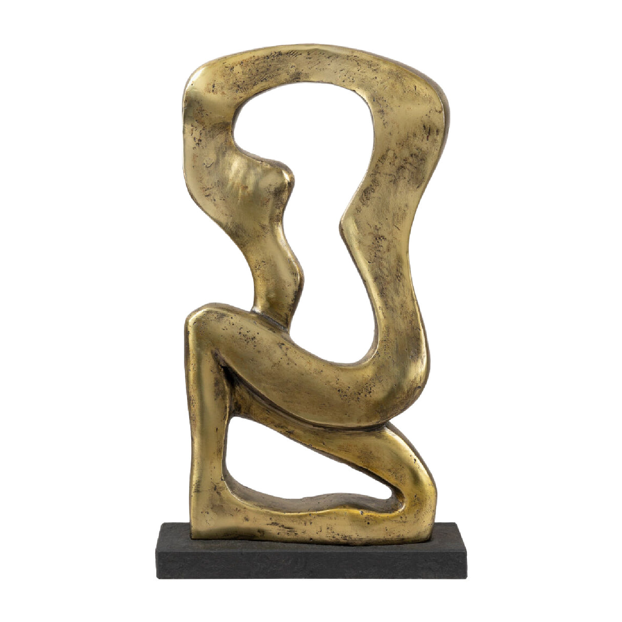 Modern European furniture - Antiqued Iron Decorative Sculpture - www.oroa.com | Oroa.com