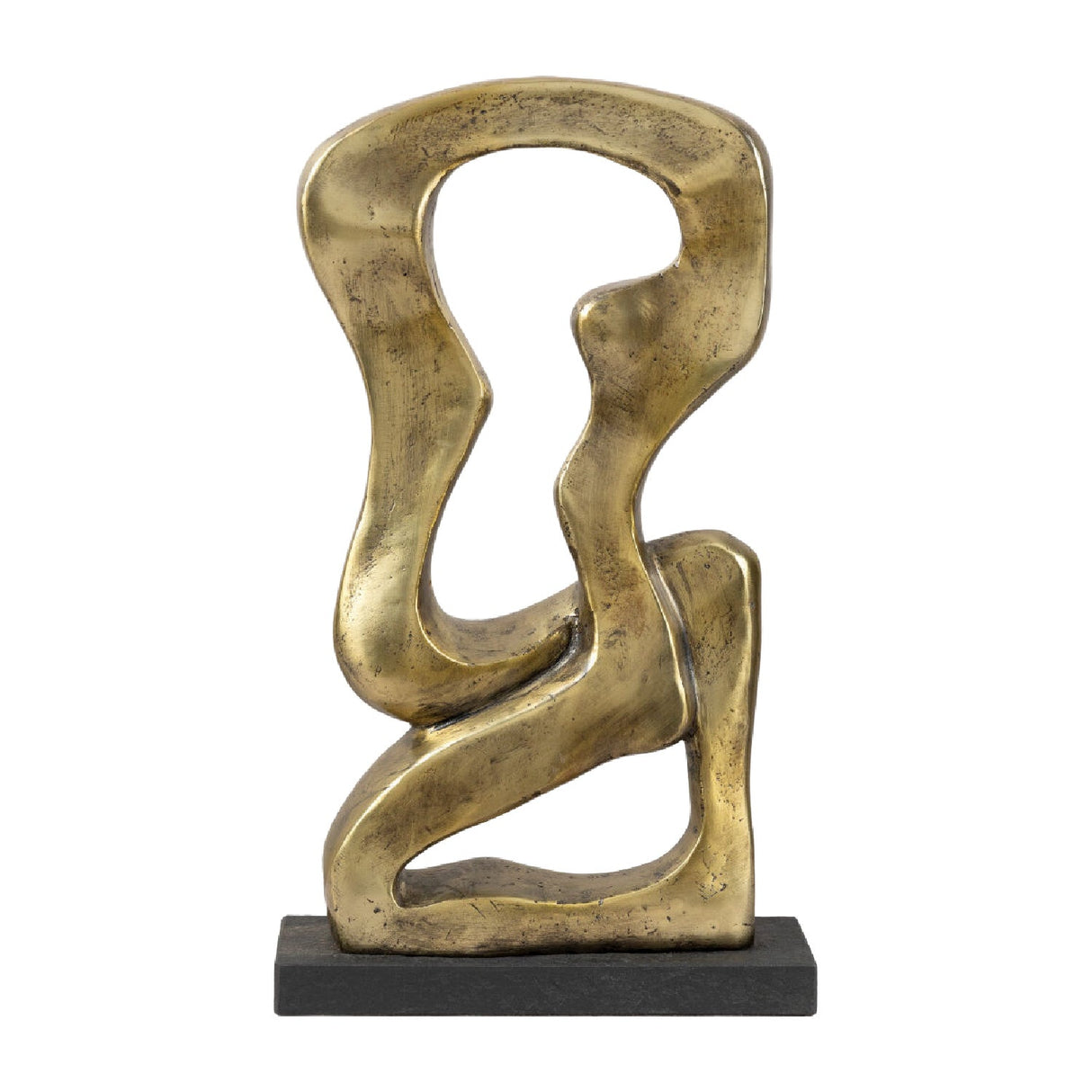 Modern European furniture - Antiqued Iron Decorative Sculpture - www.oroa.com