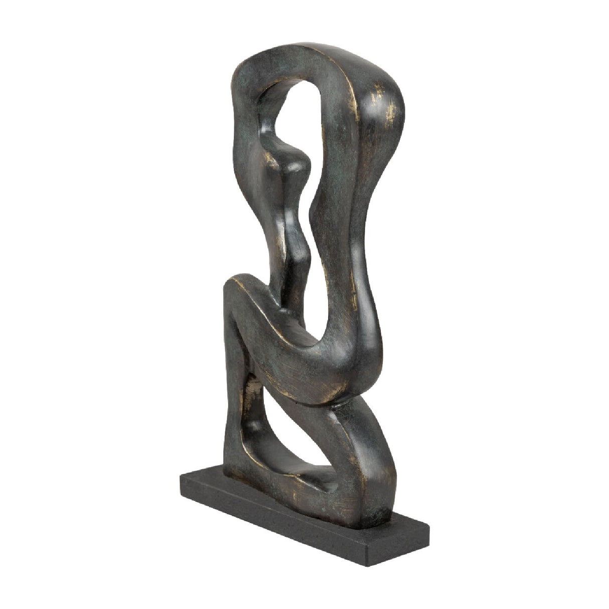 Modern European furniture - Antiqued Iron Decorative Sculpture - www.oroa.com