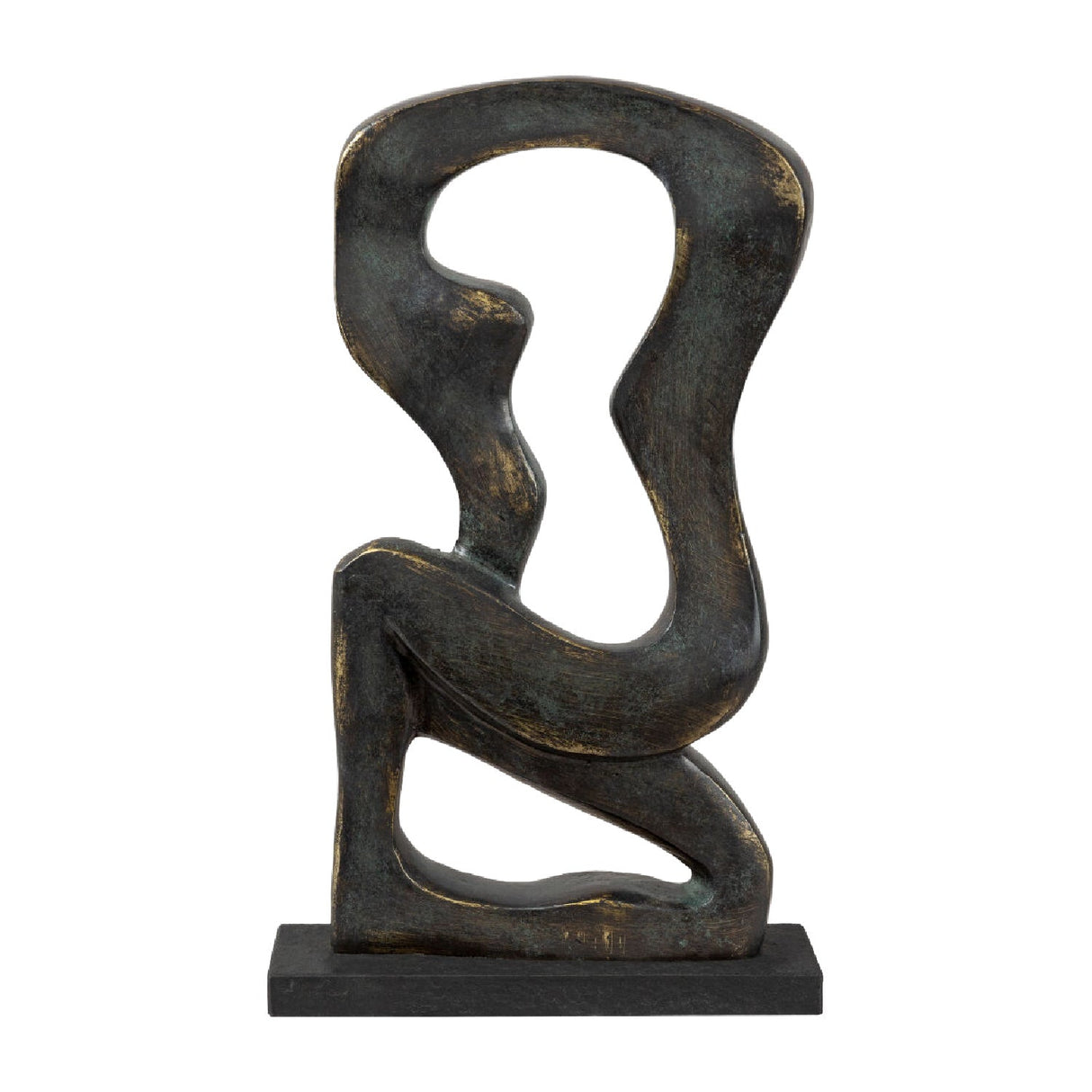 Modern European furniture - Antiqued Iron Decorative Sculpture - www.oroa.com