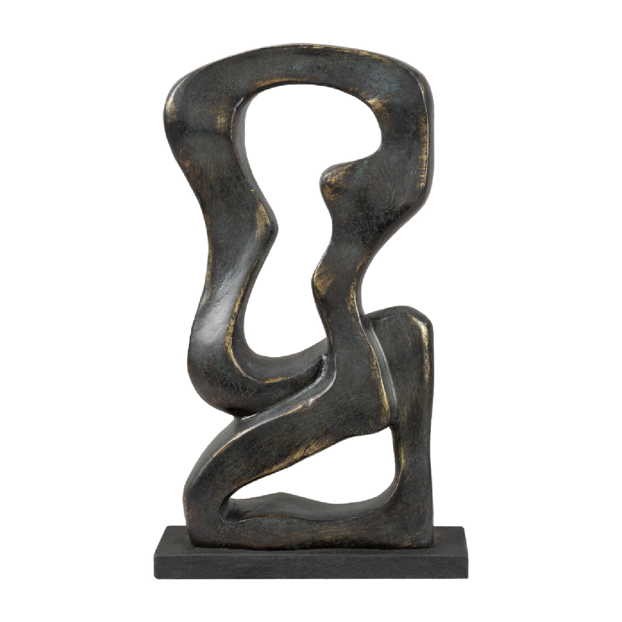 Modern European furniture - Antiqued Iron Decorative Sculpture - www.oroa.com