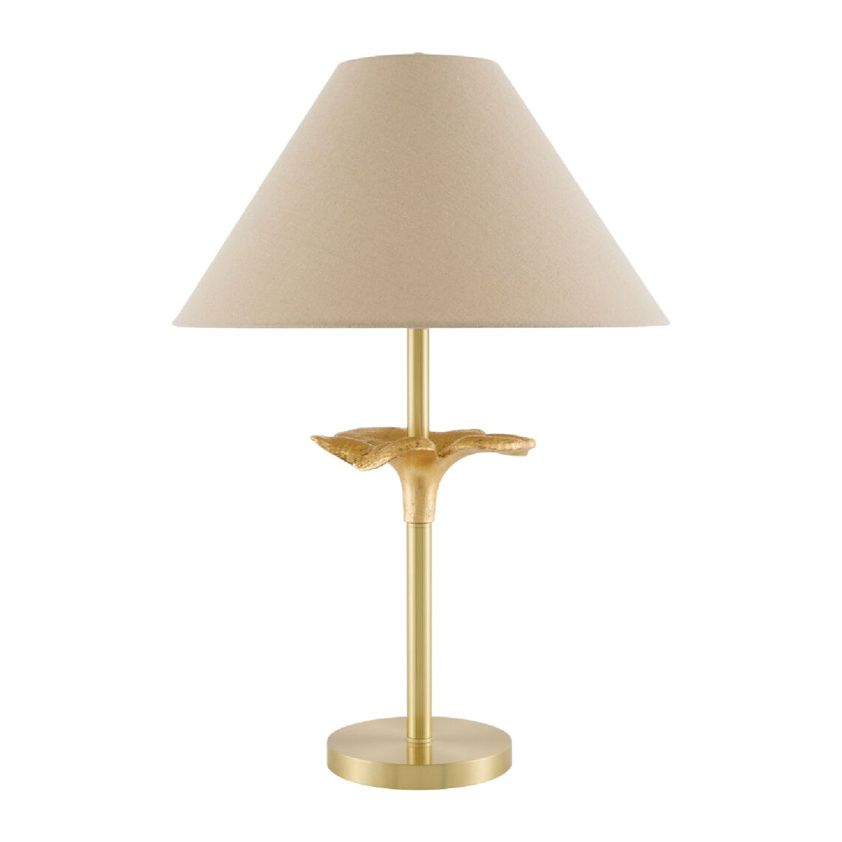 Modern European furniture - Beige Linen Empire Table Lamp - www.oroa.com
