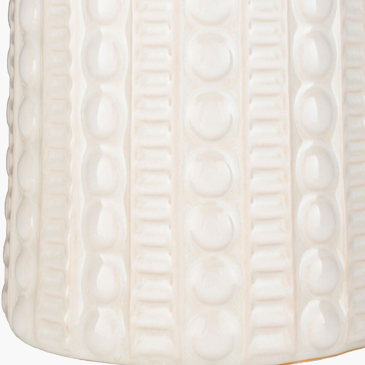 Modern European furniture - Crackle White Ceramic Table Lamp - www.oroa.com