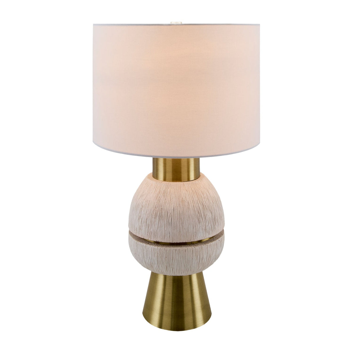 Modern European furniture - Stacked Base Modern Table Lamp - www.oroa.com