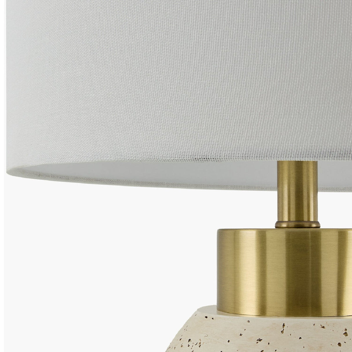 Modern European furniture - Textured Stacked Base Table Lamp - www.oroa.com