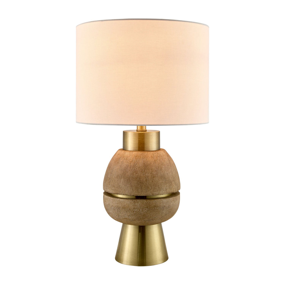 Modern European furniture - Stacked Base Accent Table Lamp - www.oroa.com