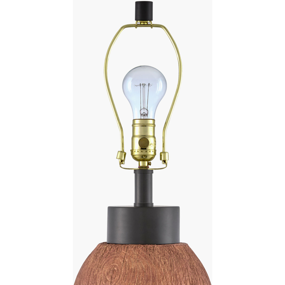 Modern European furniture - Brown Stacked Base Table Lamp - www.oroa.com | Oroa.com