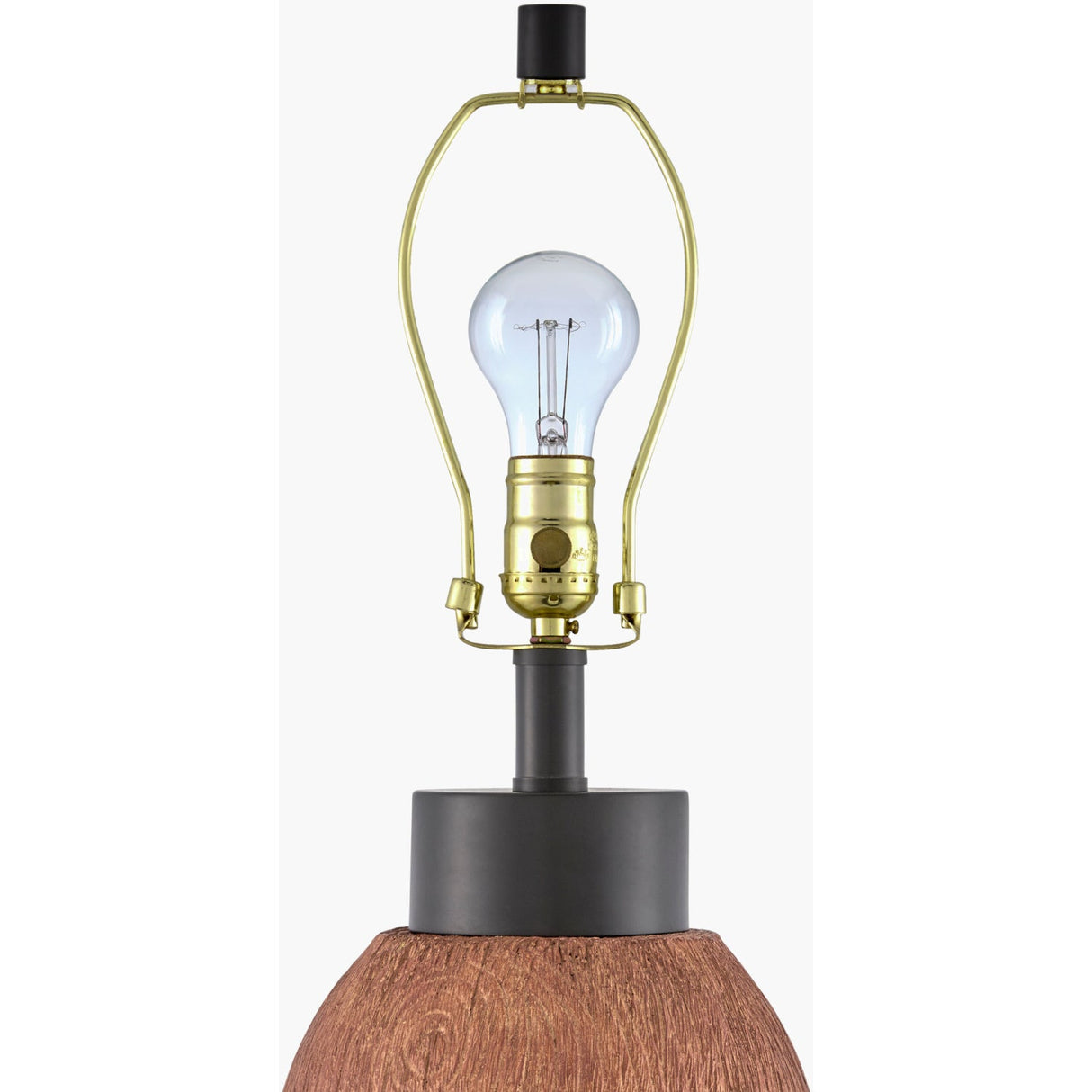 Modern European furniture - Brown Stacked Base Table Lamp - www.oroa.com