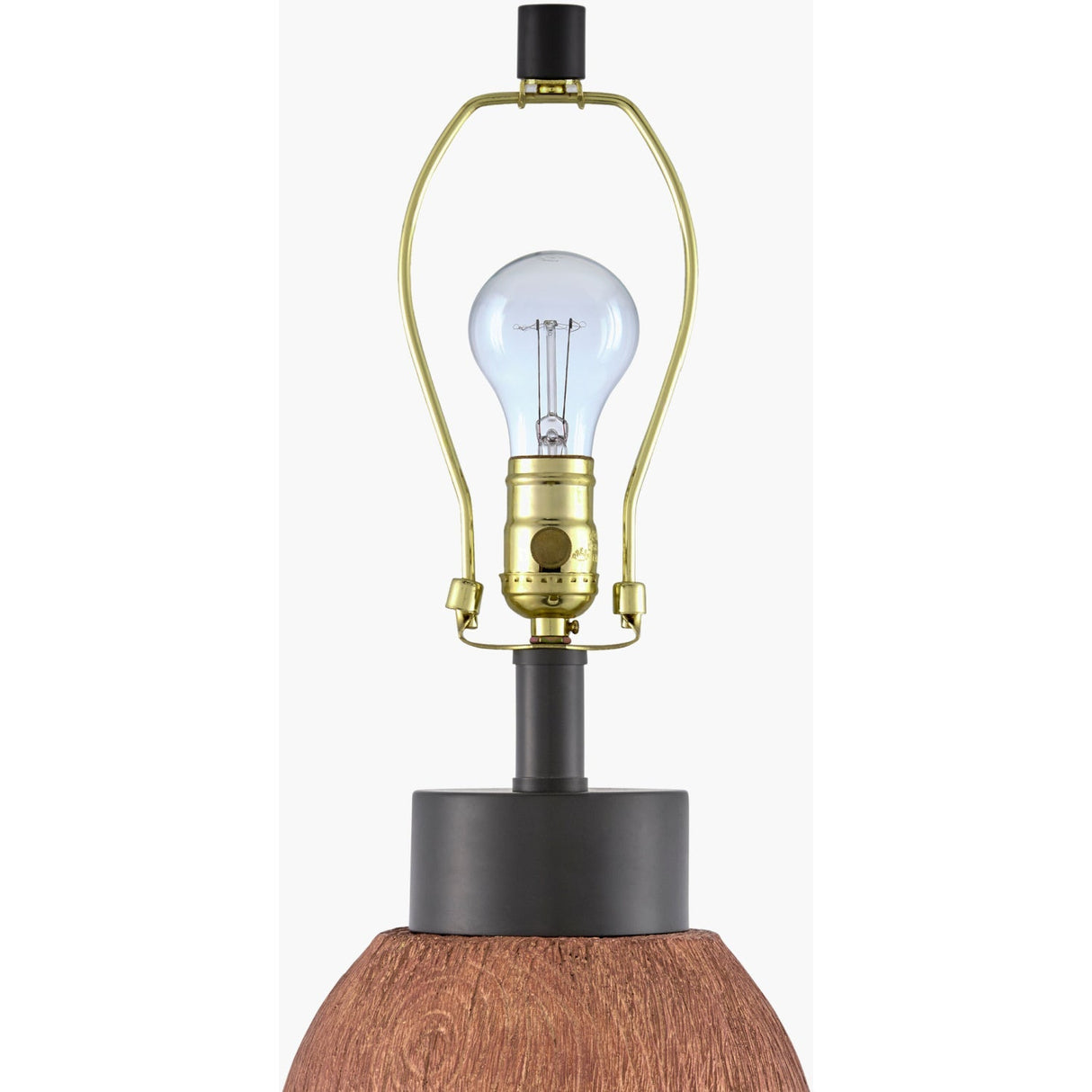 Modern European furniture - Brown Stacked Base Table Lamp - www.oroa.com