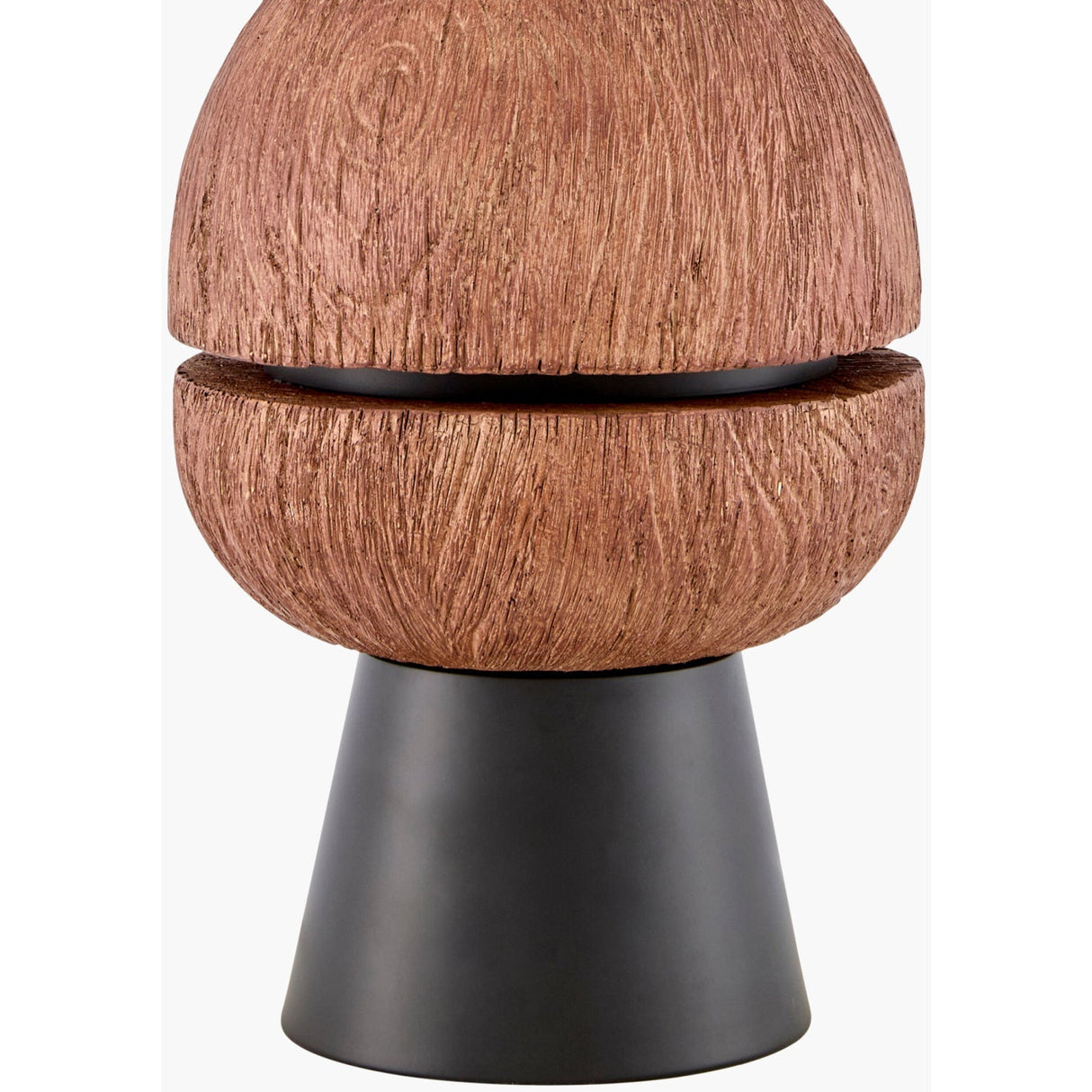 Modern European furniture - Brown Stacked Base Table Lamp - www.oroa.com
