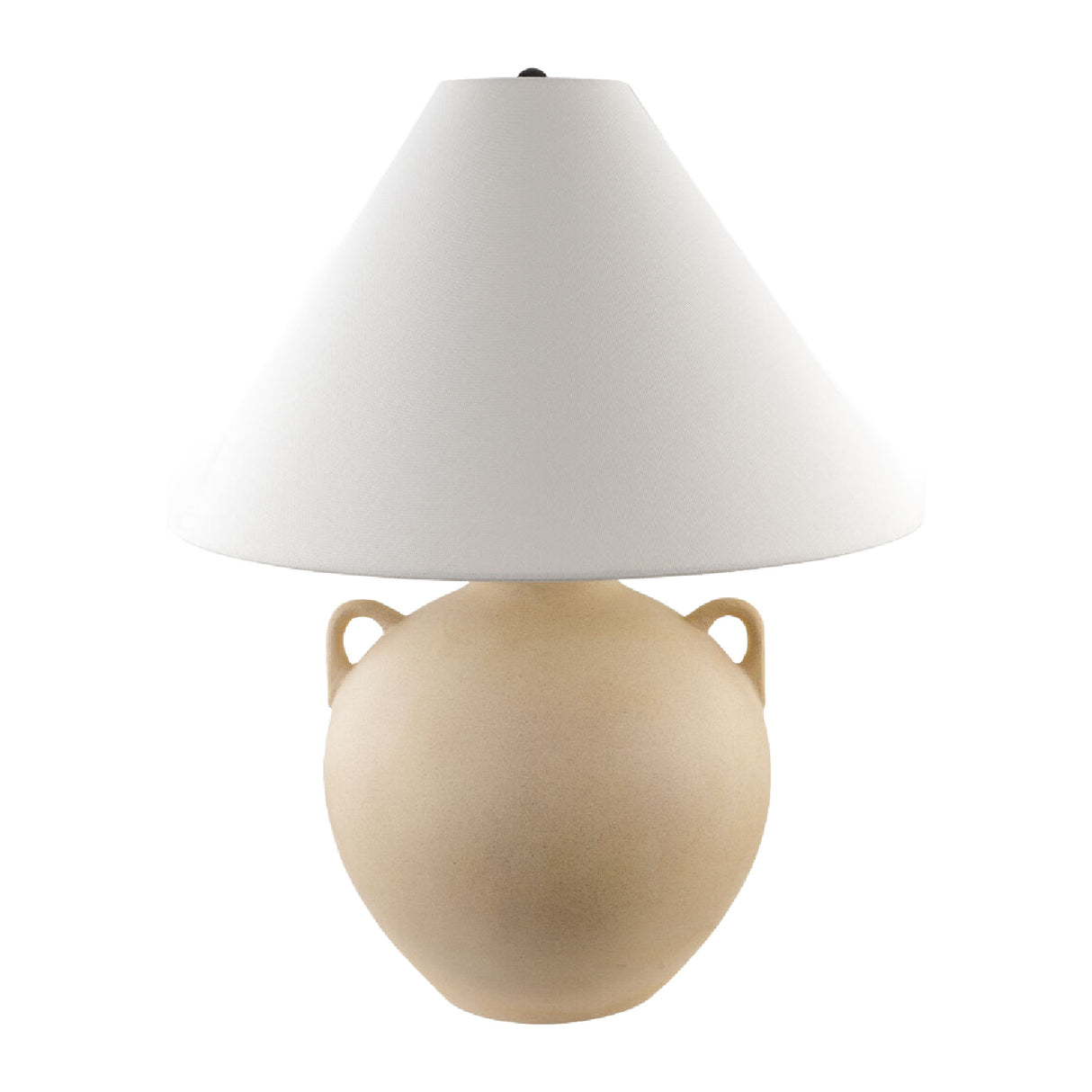 Modern European furniture - Rounded Ceramic Table Lamp - www.oroa.com