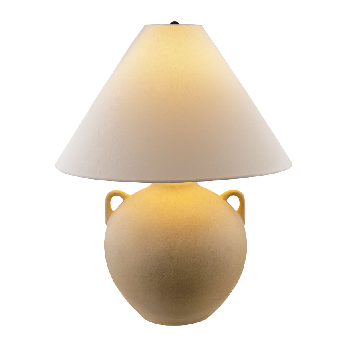 Modern European furniture - Rounded Ceramic Table Lamp - www.oroa.com